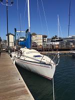 Back in the water ready to go to Half Moon Bay.